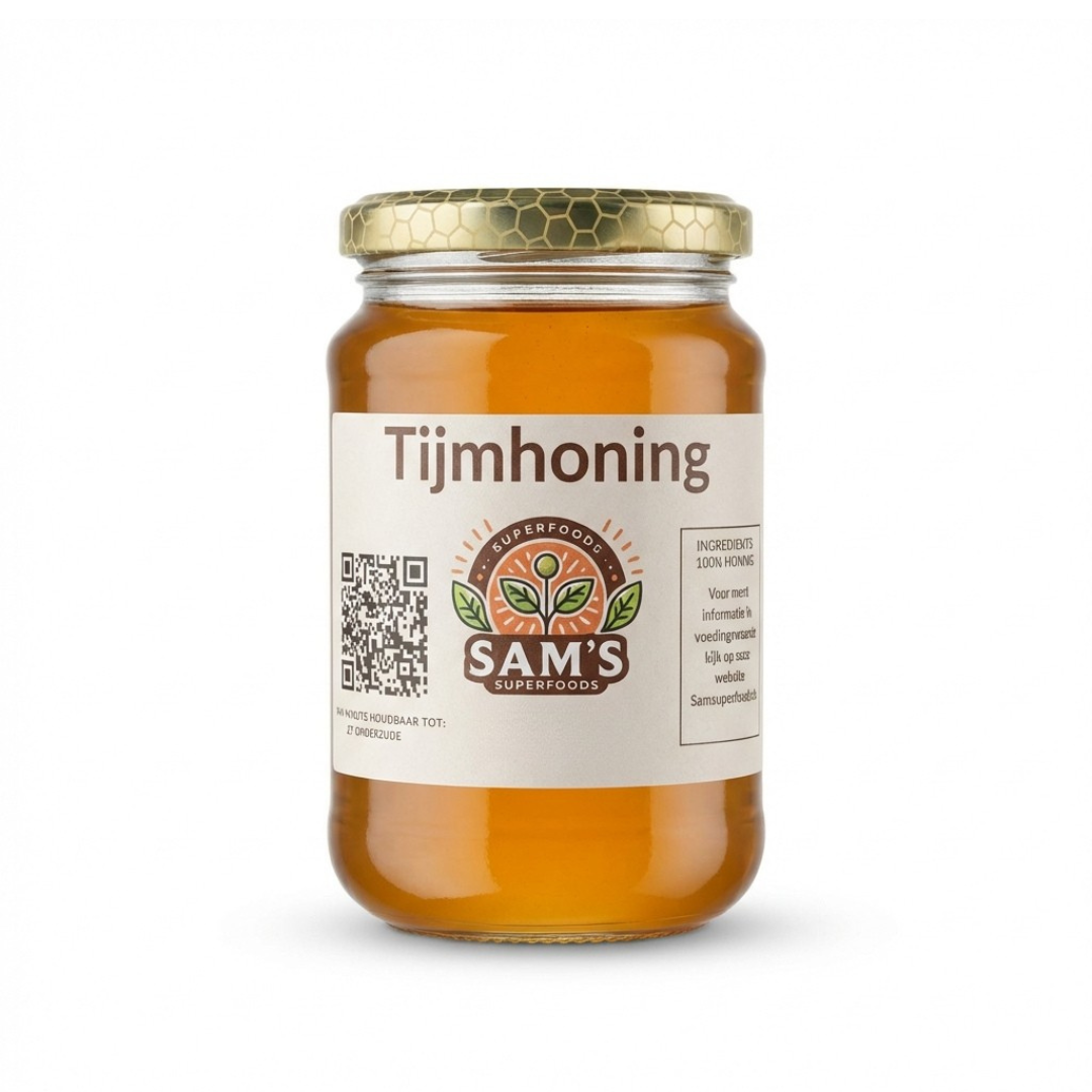 Raw Thyme Honey